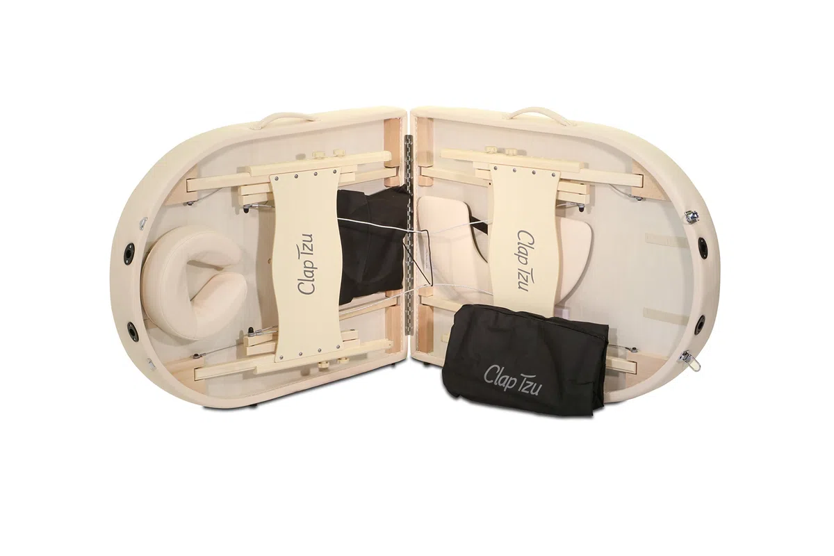 Mobile Massageliege Kahuna Set-Burgund