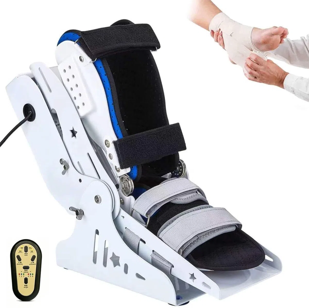 Elektrisches Sprunggelenk-Rehabilitationstraining mit Fernbedienung