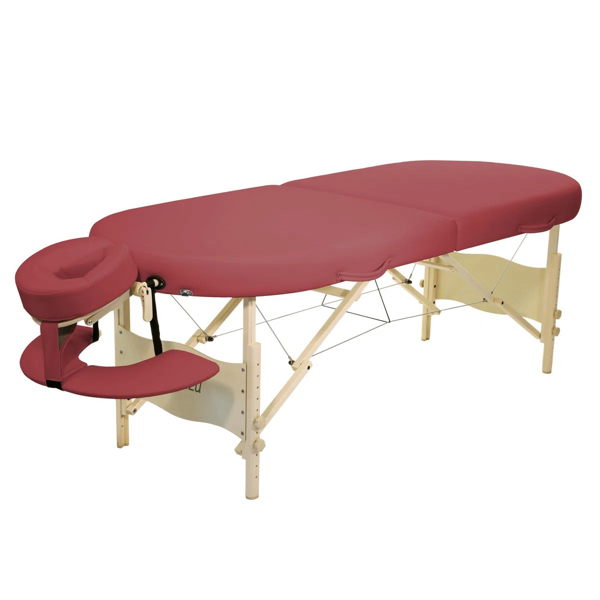 Mobile Massageliege Kahuna Set-Burgund